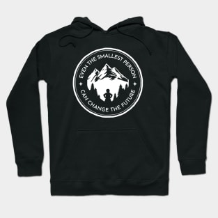 Even the Smallest Person Can Change the Future - Black - Fantasy Hoodie